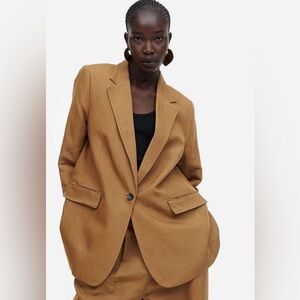 H&M Beige Women's Suit Jacket